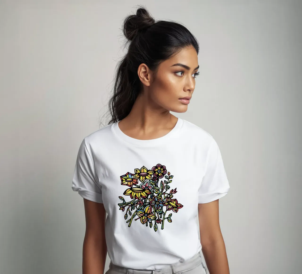 Bouquet T-Shirt von Ninhol
