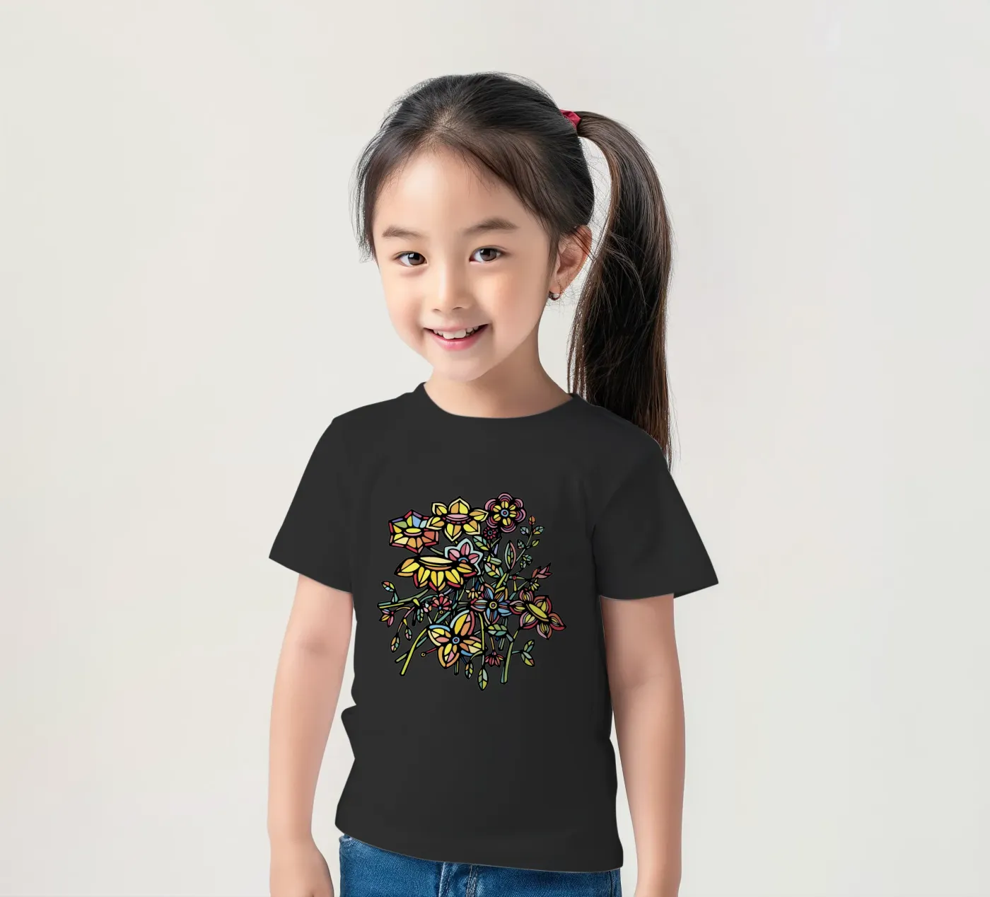 Bouquet t-shirt bambini da Ninhol