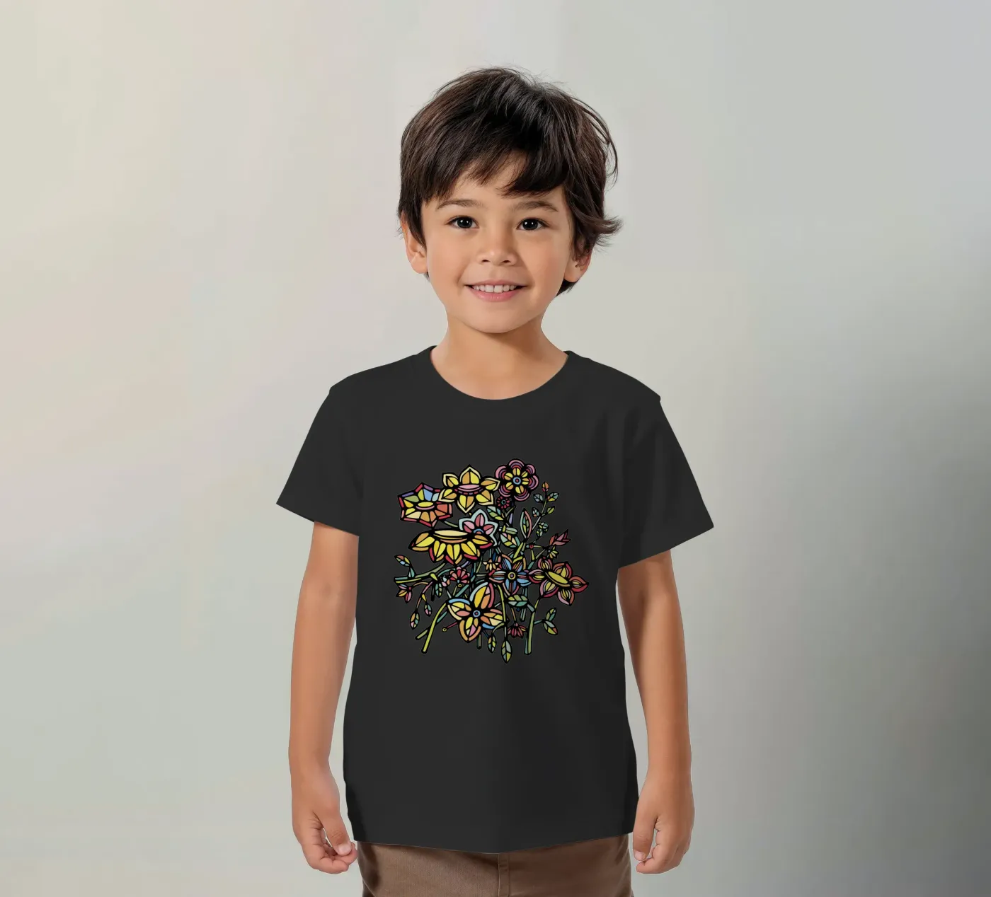 Bouquet t-shirt bambini da Ninhol