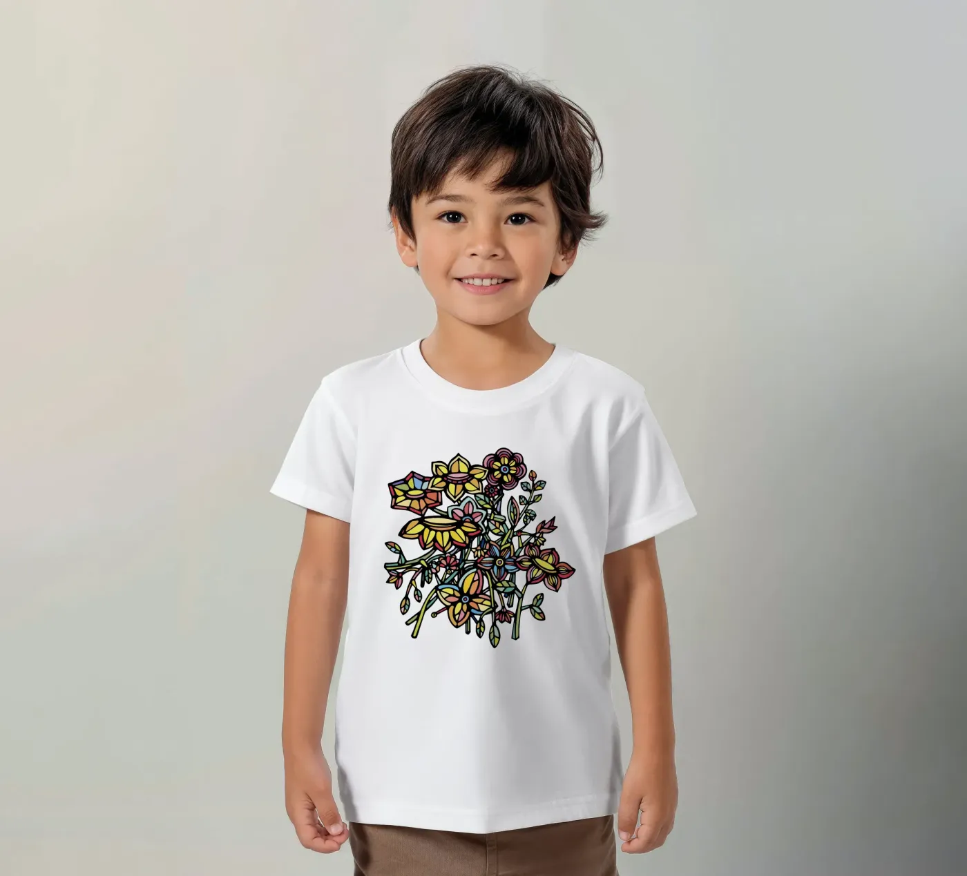 Bouquet t-shirt bambini da Ninhol