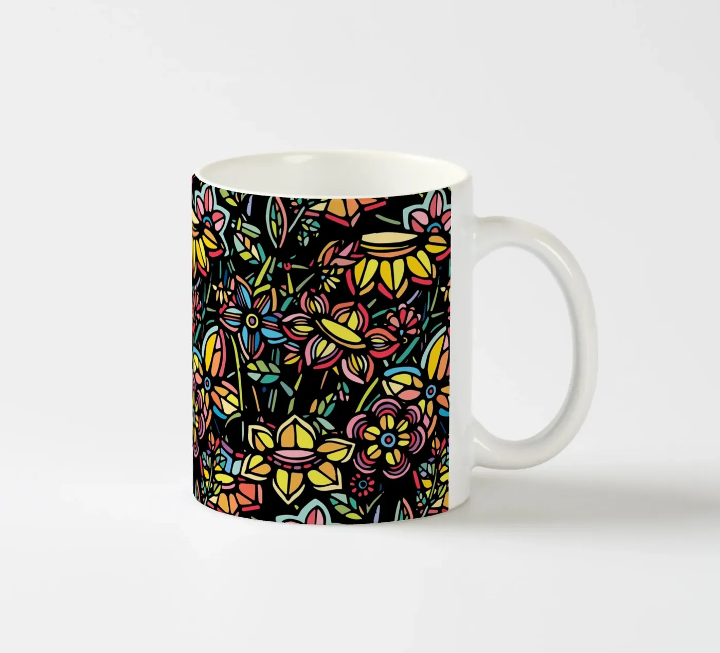 Bouquet ceramic mug by Ninhol