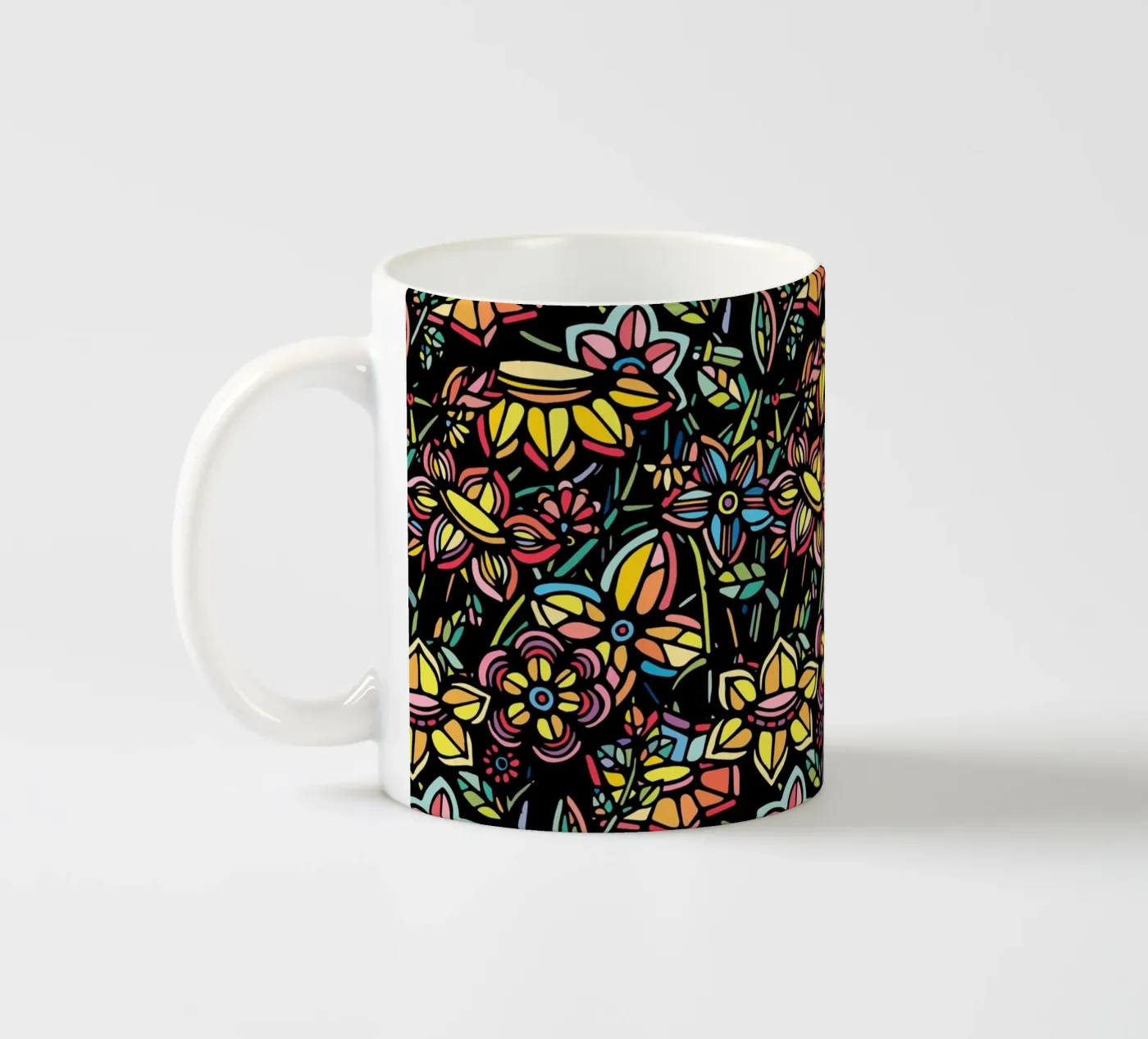 Bouquet ceramic mug by Ninhol