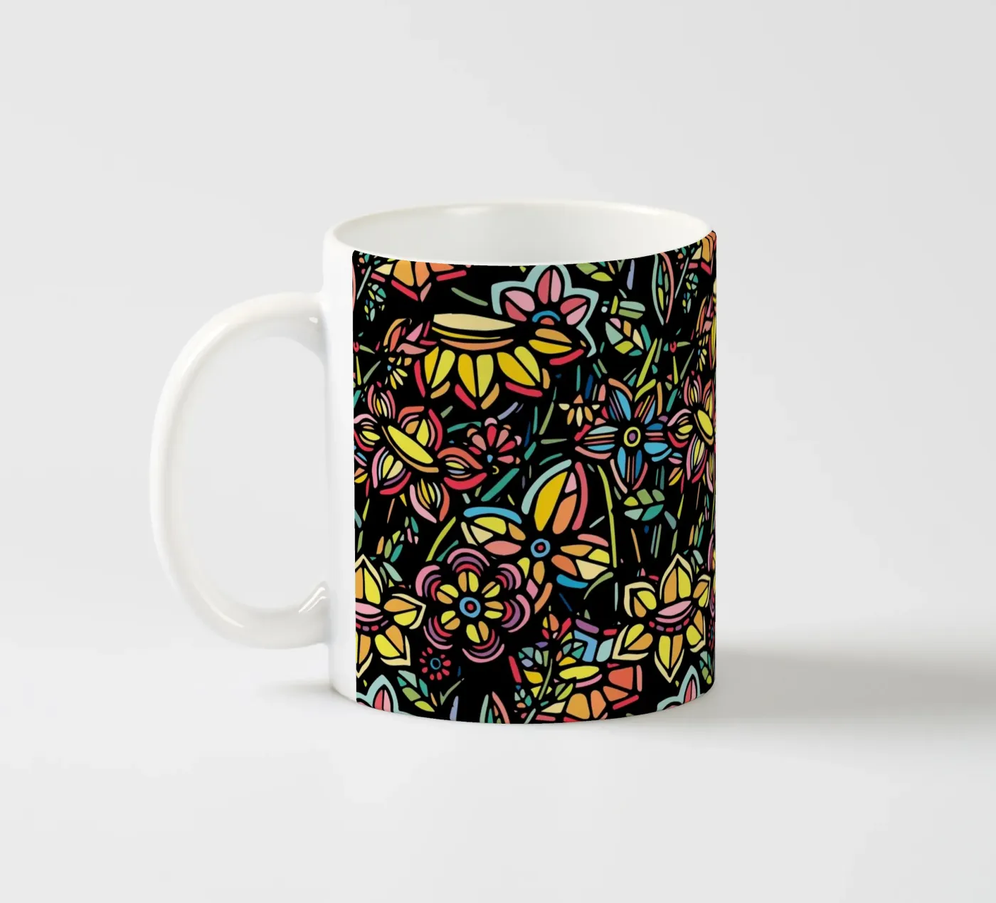 Bouquet ceramic mug by Ninhol