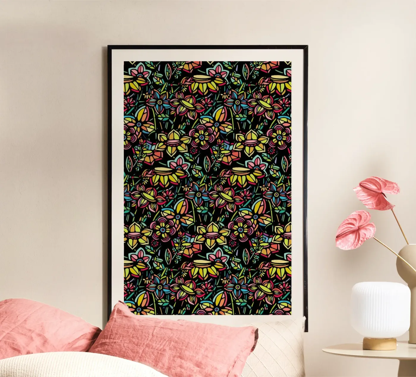 Bouquet Poster von Ninhol