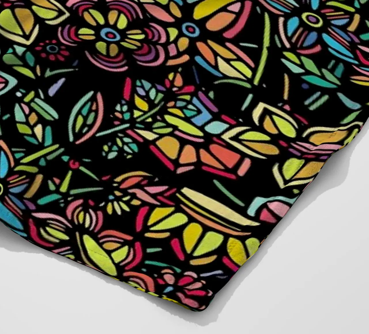 Bouquet Fleecedecke von Ninhol