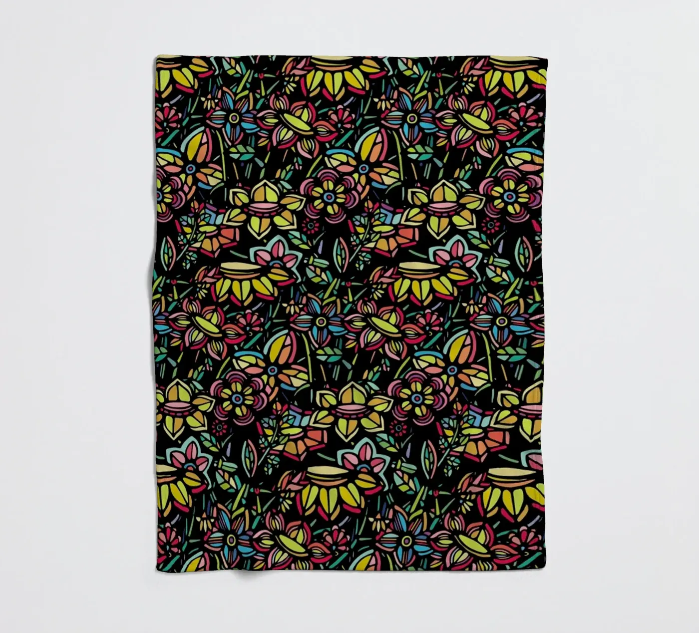 Bouquet Fleecedecke von Ninhol