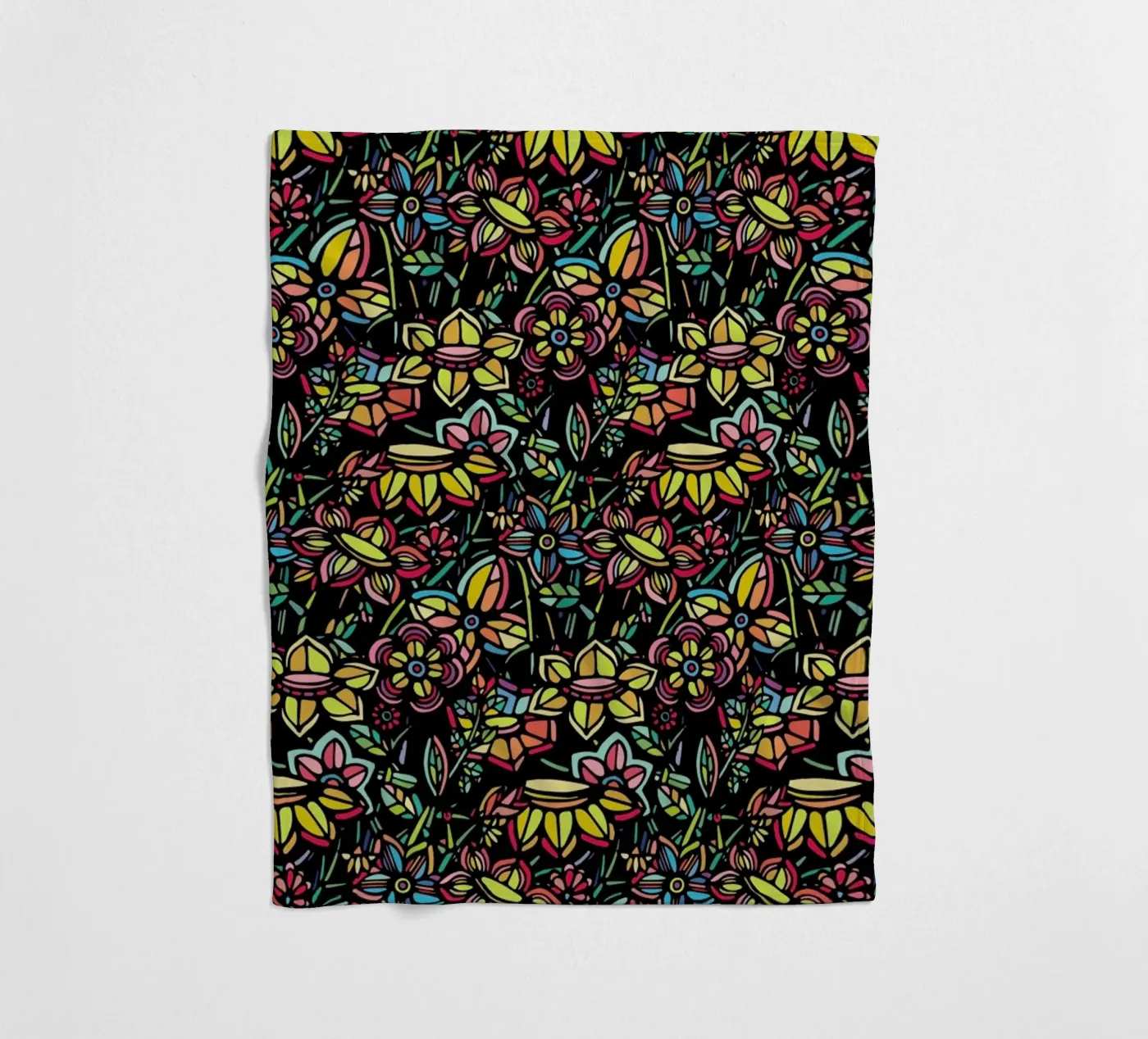 Bouquet Fleecedecke von Ninhol