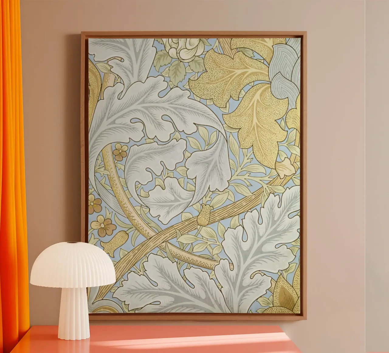 William Morris Stampa d'epoca tela con Cornice a cassetta da ArtHaus