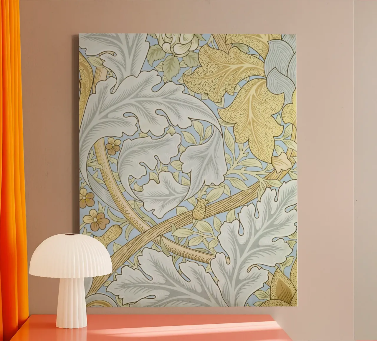 William Morris Stampa d'epoca tela con Cornice a cassetta da ArtHaus