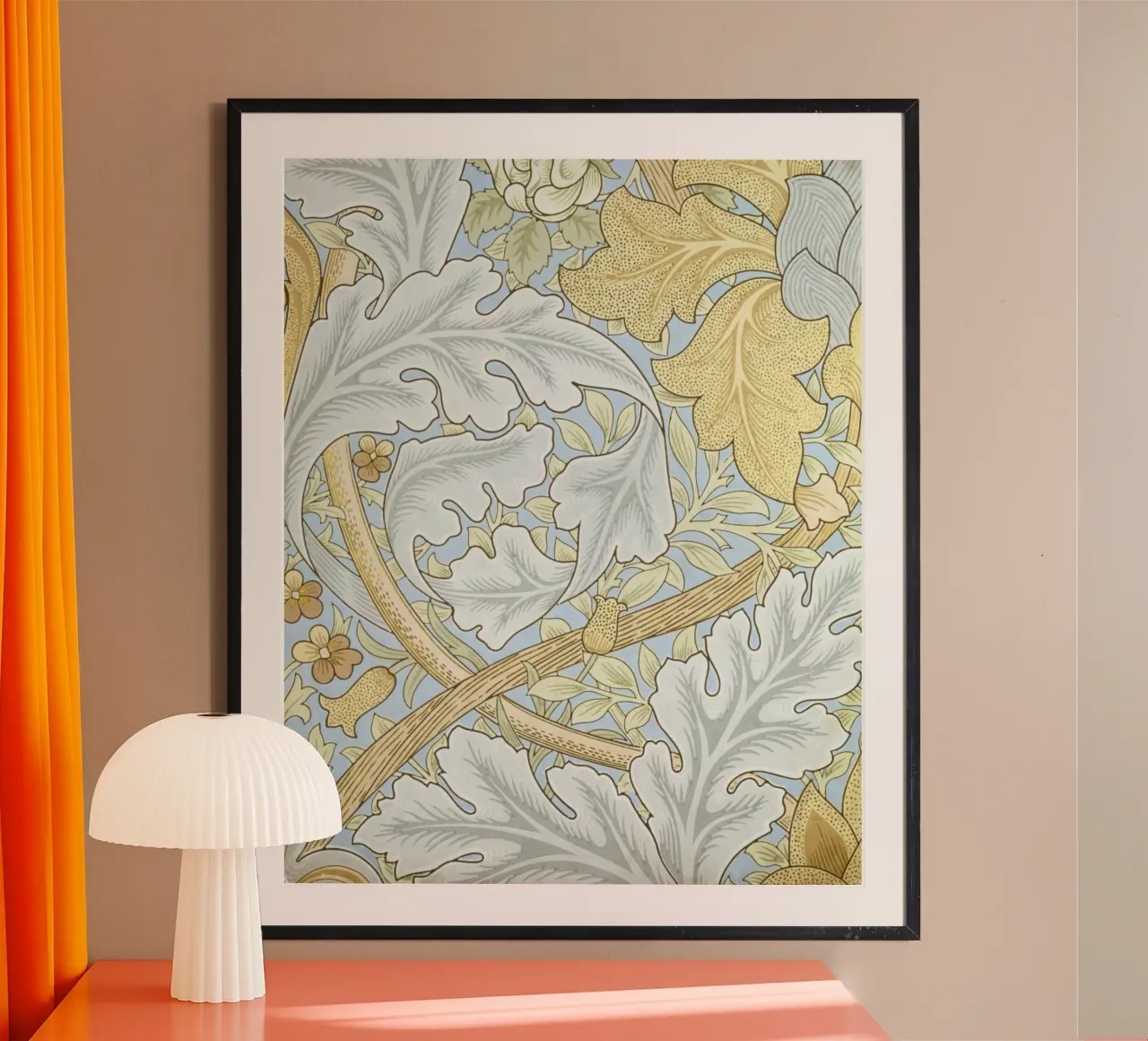 William Morris Stampa d'epoca poster con telaio in plastica da ArtHaus