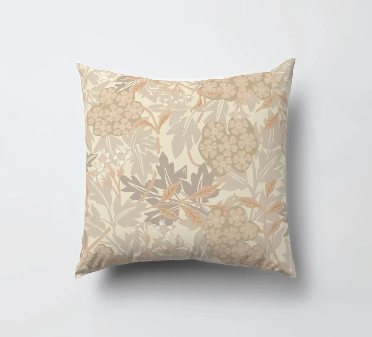 William Morris Pattern, Poster d'epoca, Stampa botanica cuscino da ArtHaus