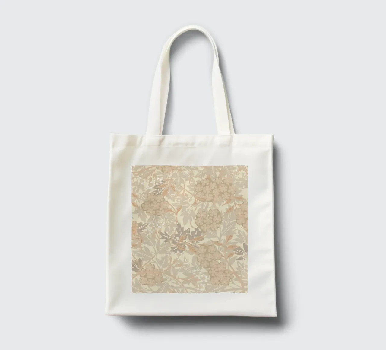 William Morris Pattern, Poster d'epoca, Stampa botanica borsa in juta da ArtHaus