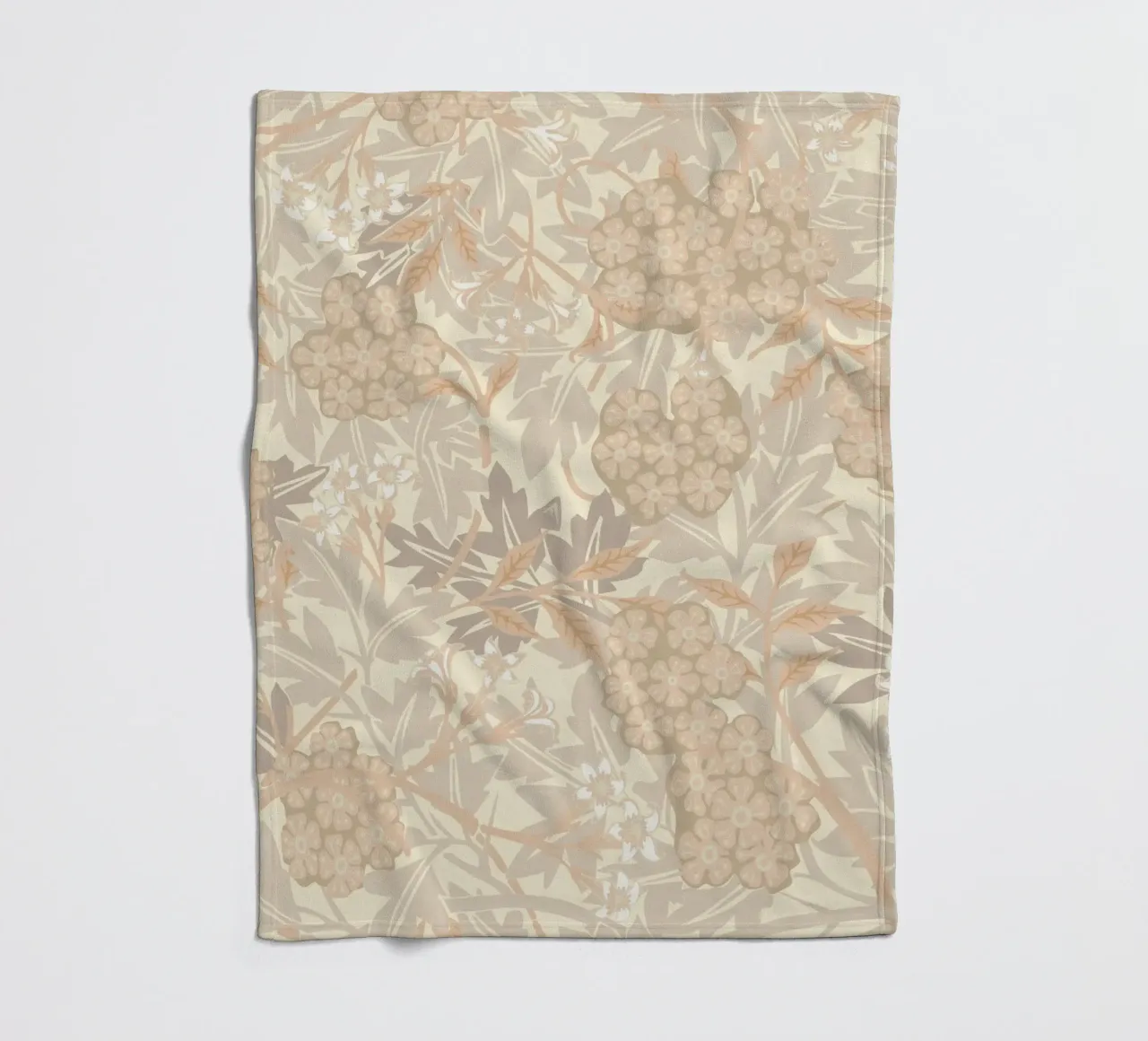 William Morris Pattern, Poster d'epoca, Stampa botanica coperta in pile da ArtHaus