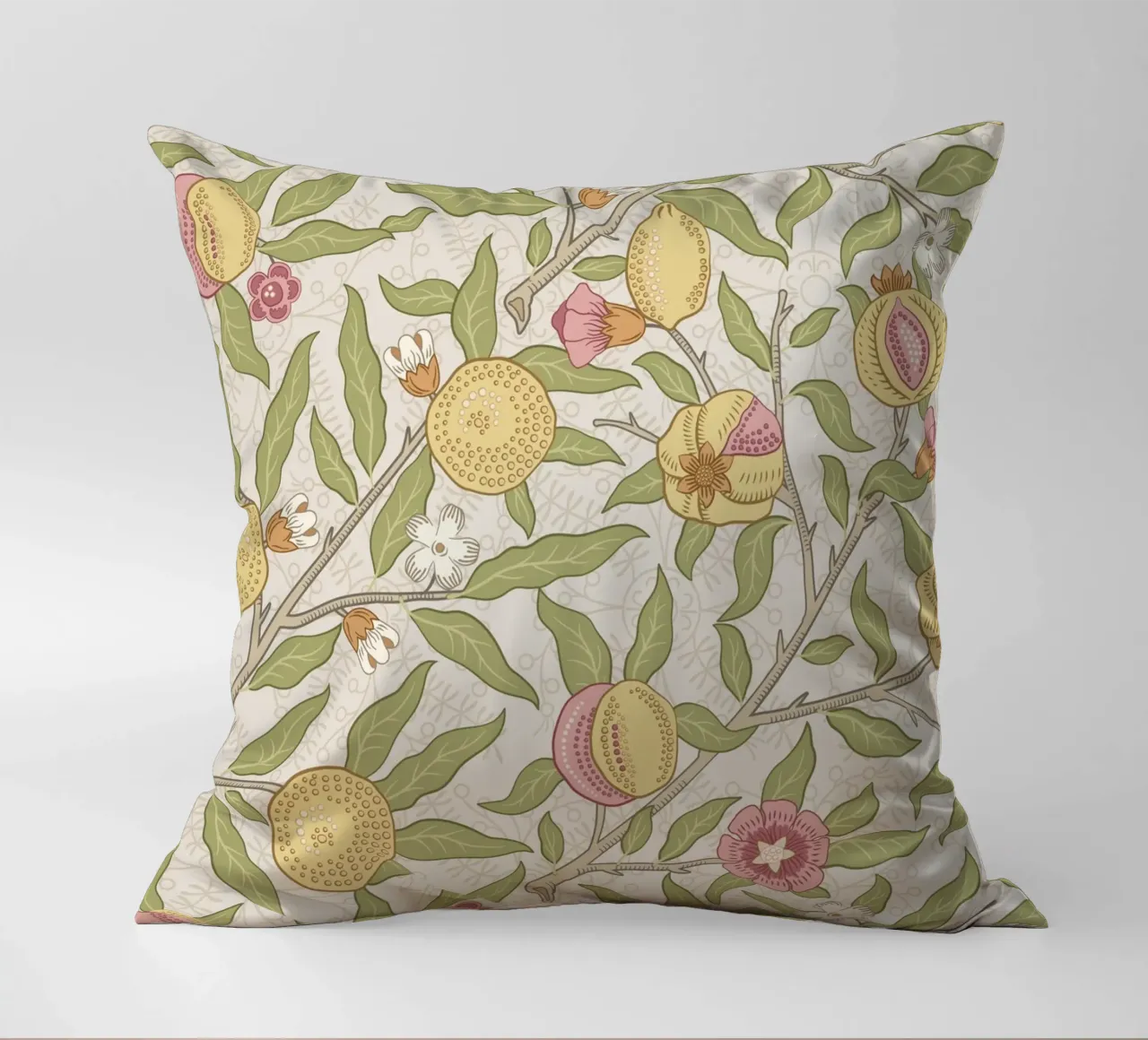 William Morris Bird & Pomegranate Print, modello vintage cuscino da ArtHaus