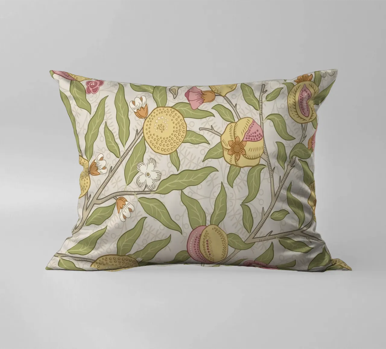 William Morris Bird & Pomegranate Print, modello vintage cuscino da ArtHaus