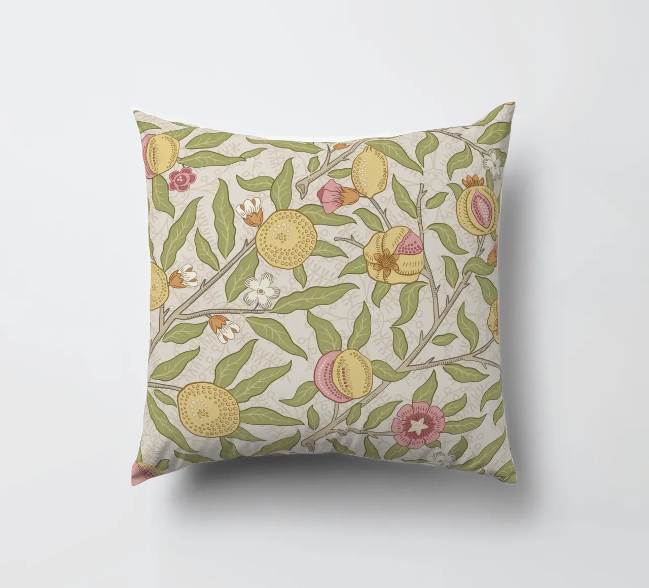William Morris Bird & Pomegranate Print, modello vintage cuscino da ArtHaus