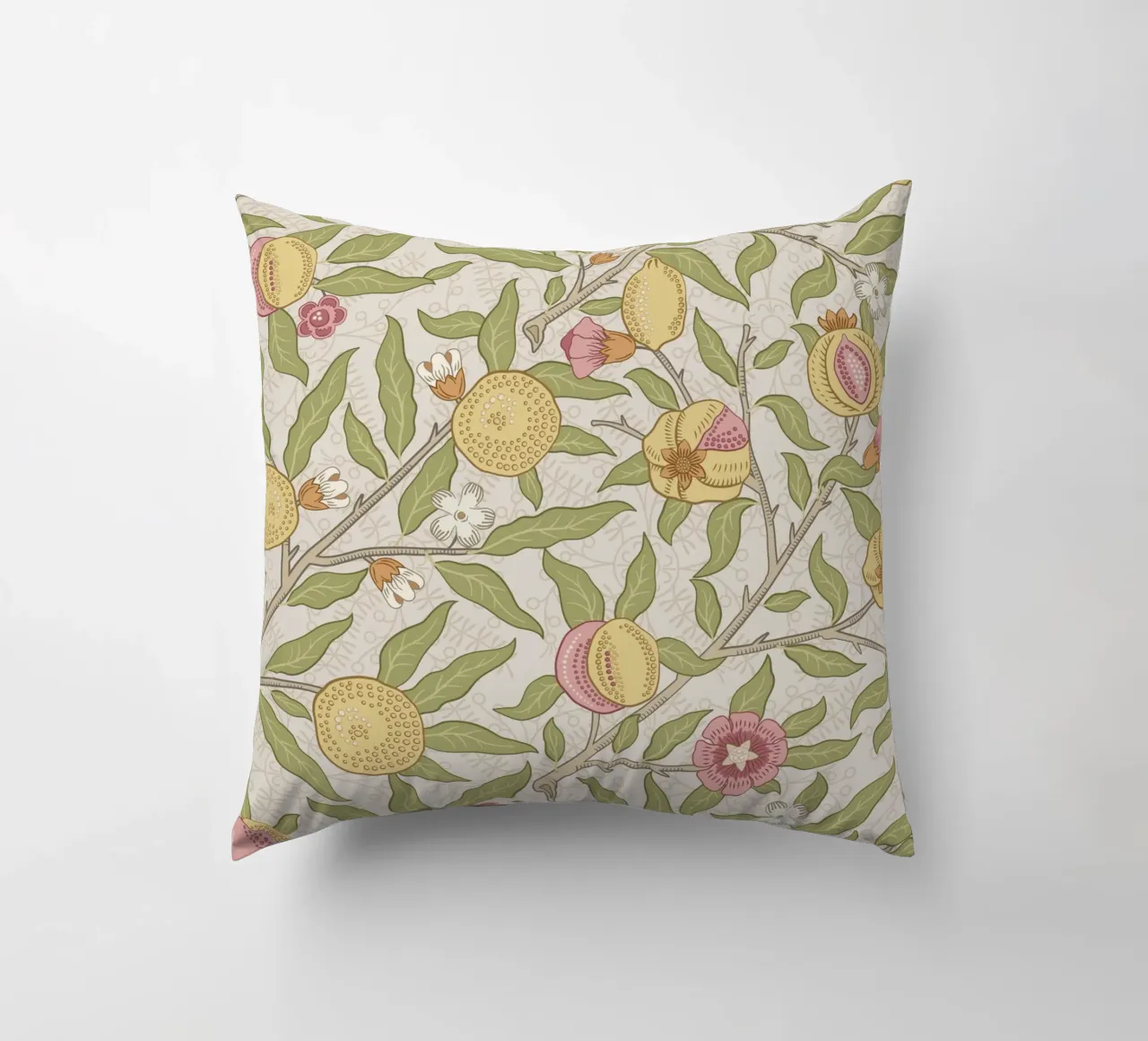 William Morris Bird & Pomegranate Print, modello vintage cuscino da ArtHaus