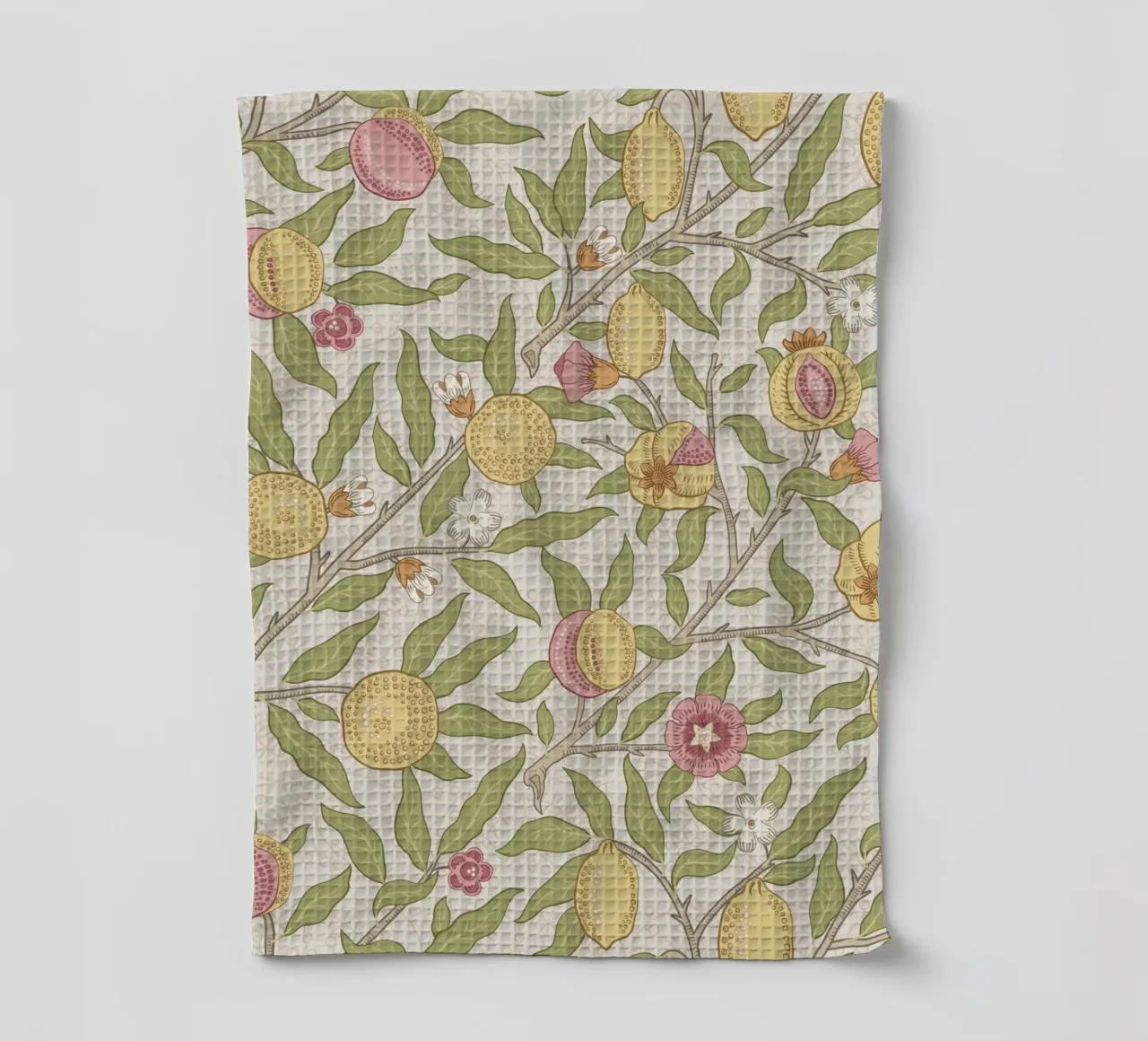William Morris Bird & Pomegranate Print, modello vintage canovaccio da cucina da ArtHaus