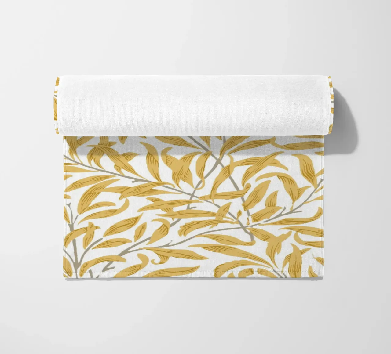 William Morris Prints, Nature Art Prints, Floral Pattern Art beach towel by ArtHaus