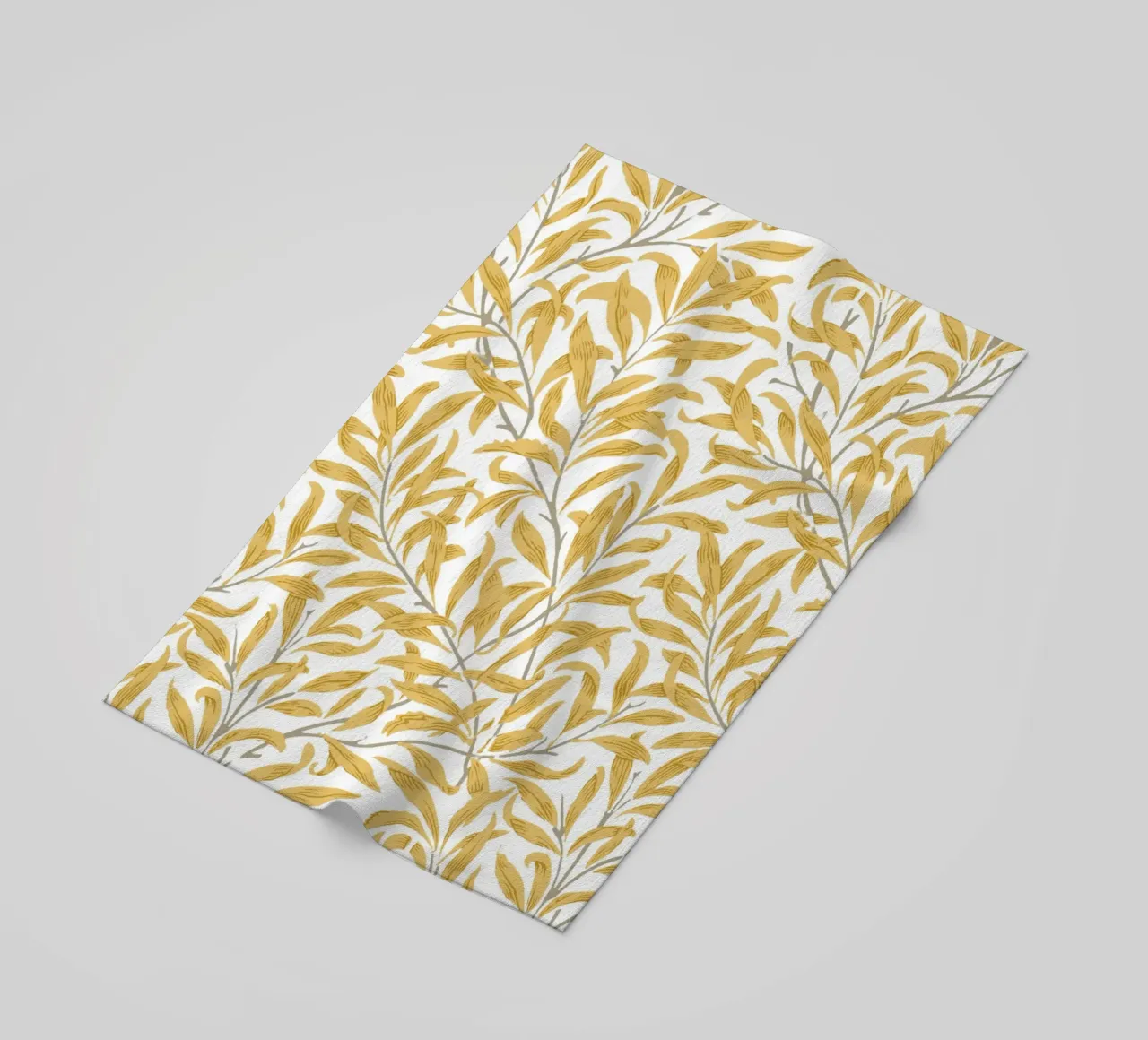 William Morris Prints, Nature Art Prints, Floral Pattern Art beach towel by ArtHaus