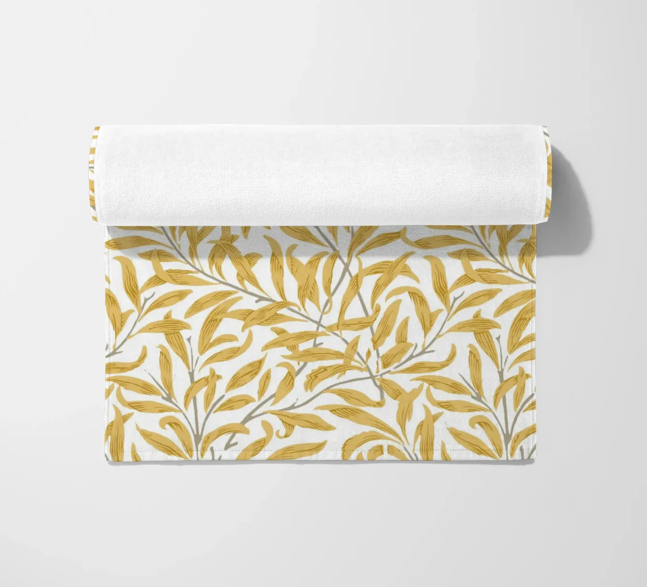 William Morris Prints, Nature Art Prints, Floral Pattern Art beach towel by ArtHaus