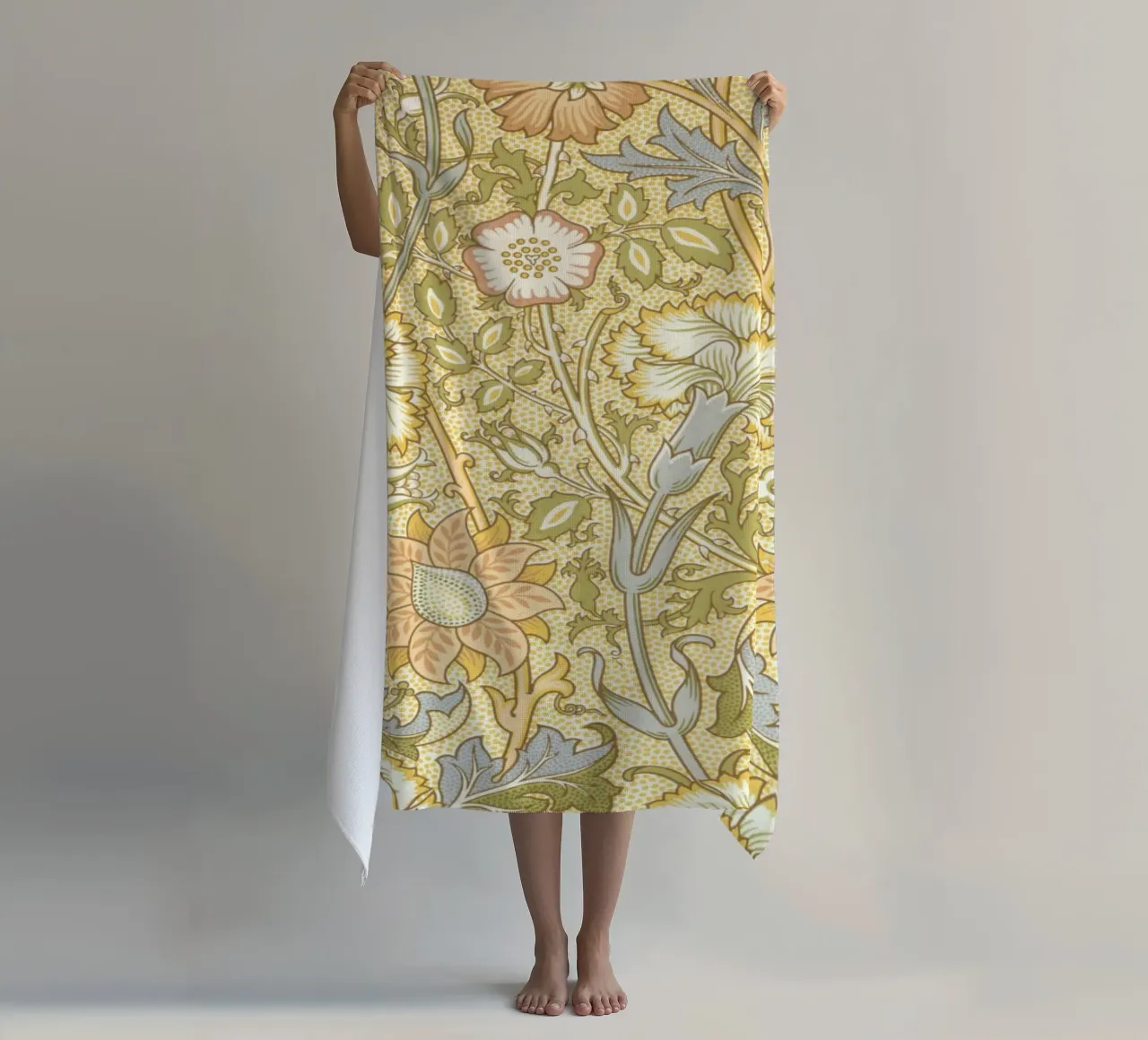 Stampe William Morris, stampe d'arte naturalistica, arte floreale telo mare da ArtHaus