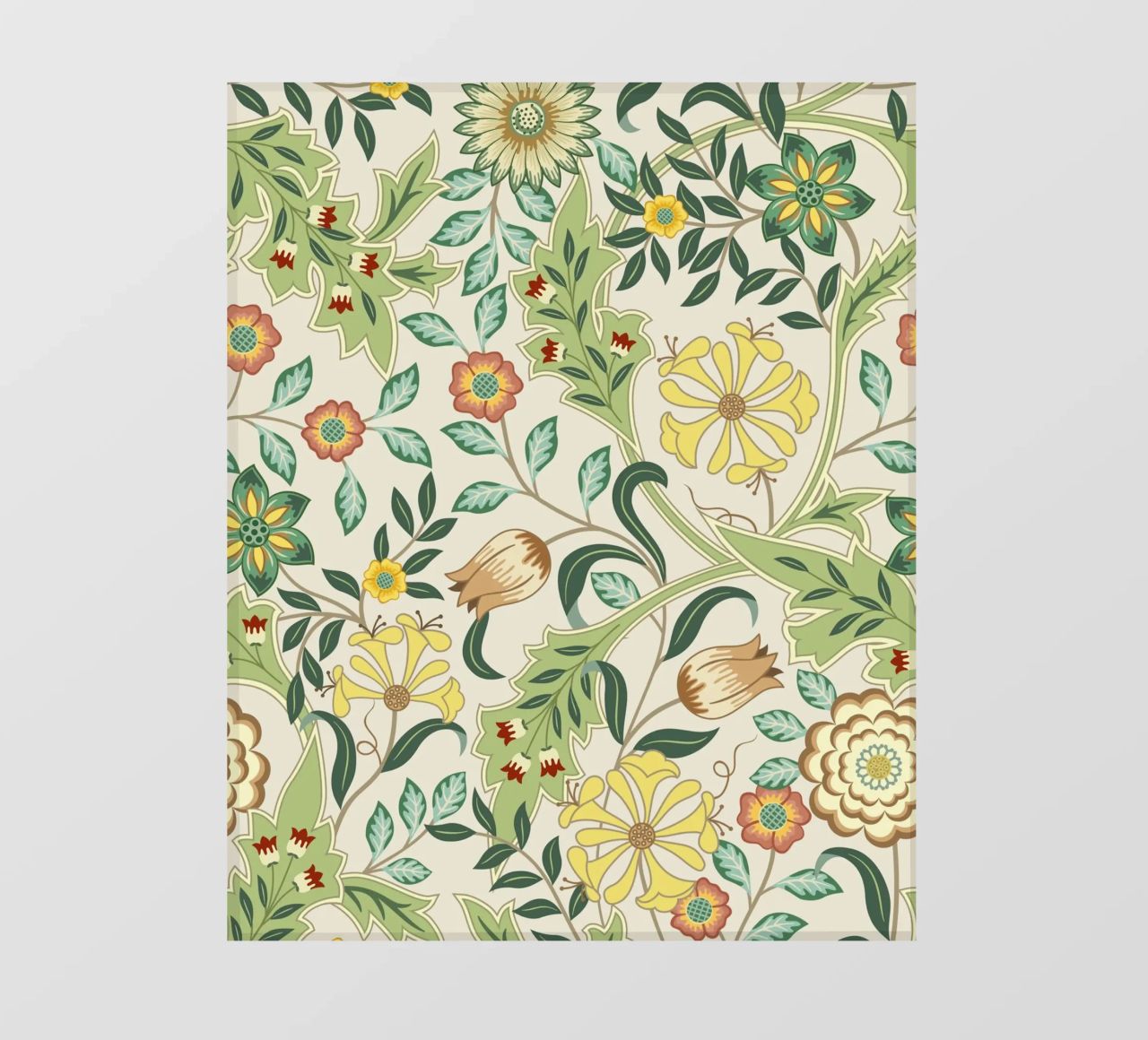 Impresiones de William Morris, arte botánico de pared, arte de la naturaleza papel para pared de ArtHaus