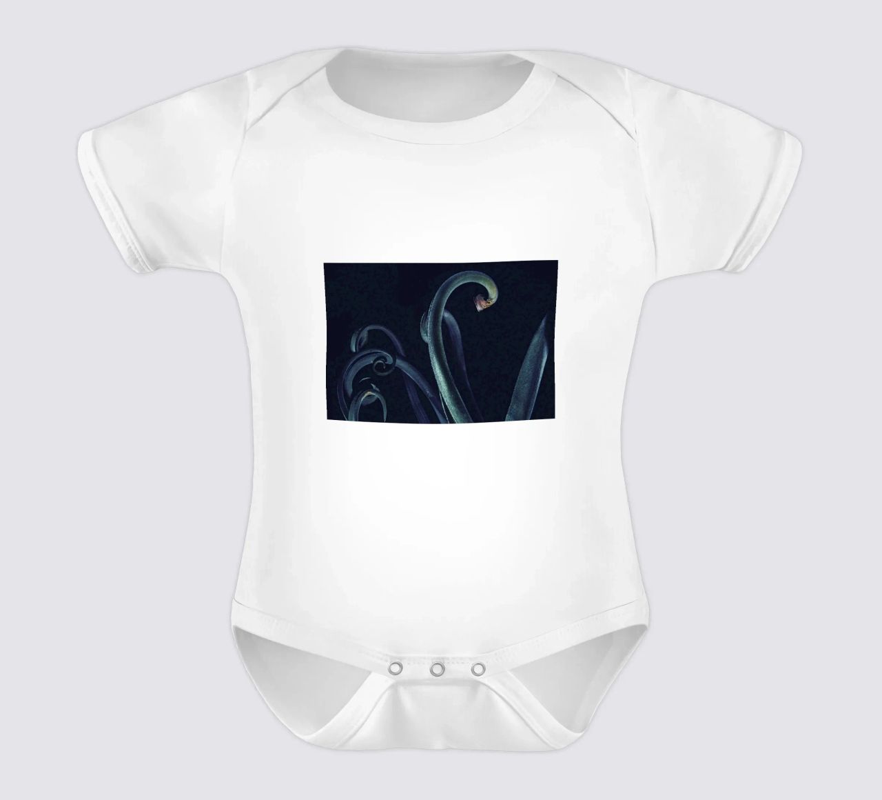 The Curve body neonato maniche corte da Pale Grain