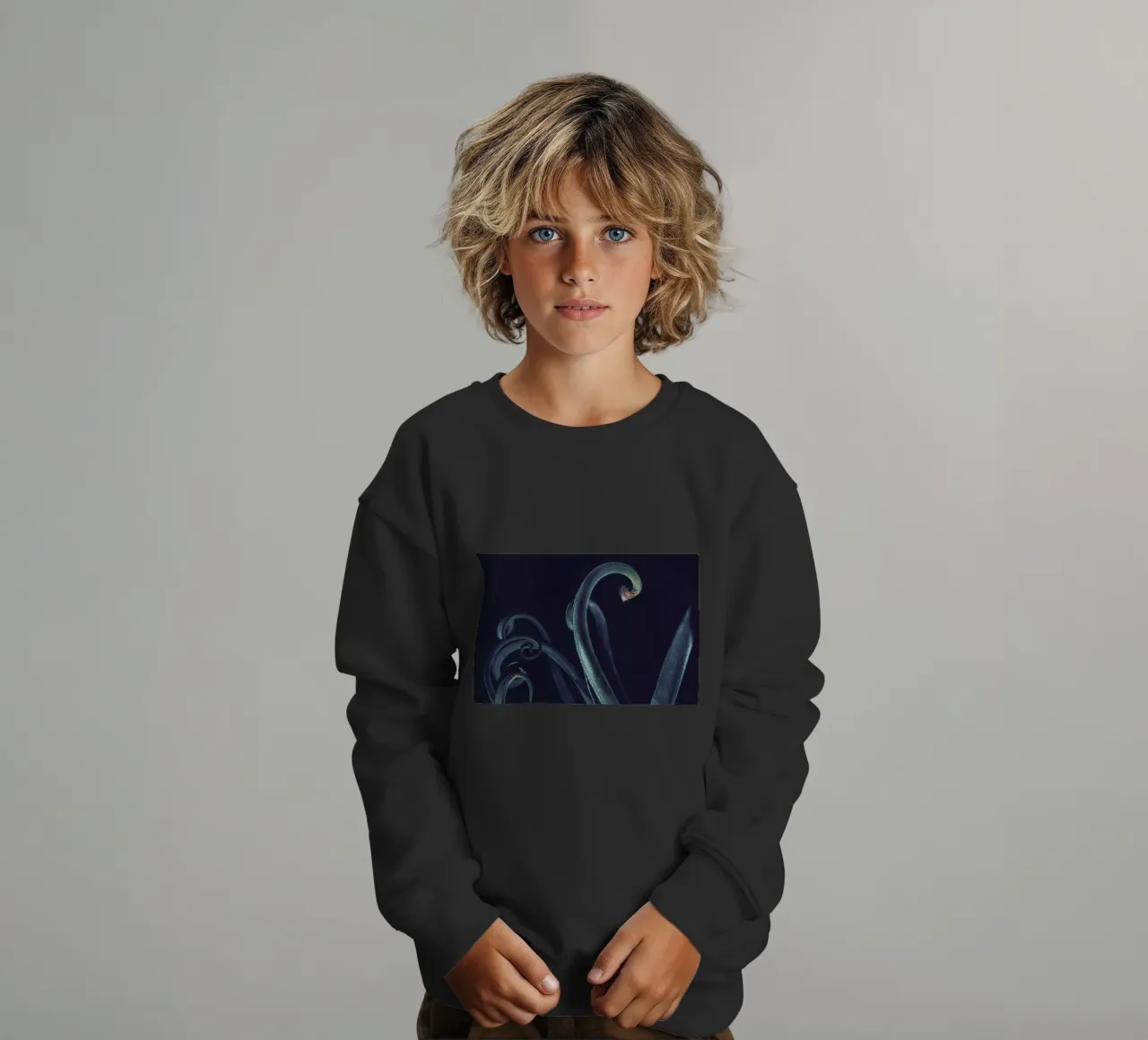 The Curve felpa bambino da Pale Grain