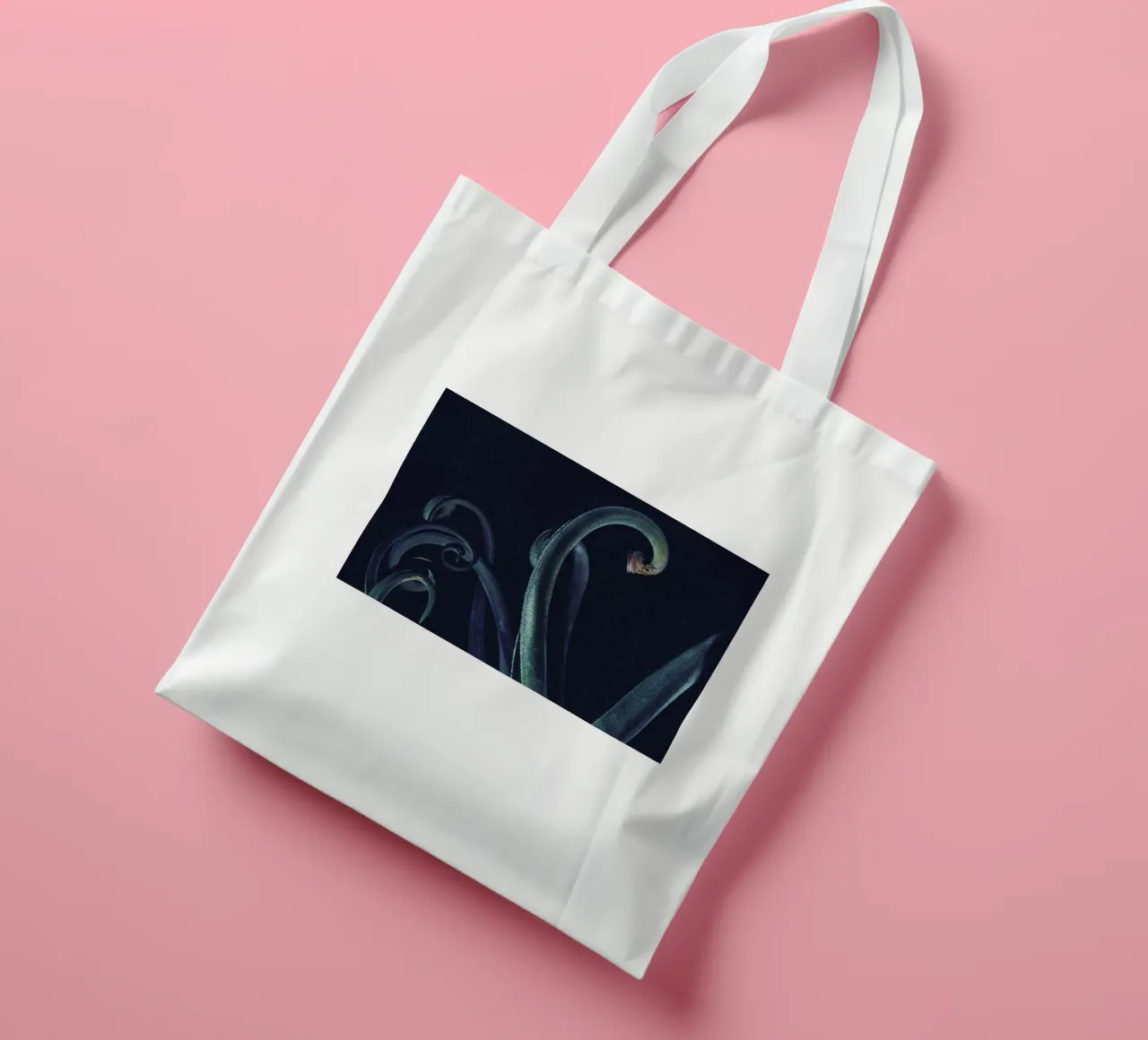 The Curve borsa in juta da Pale Grain