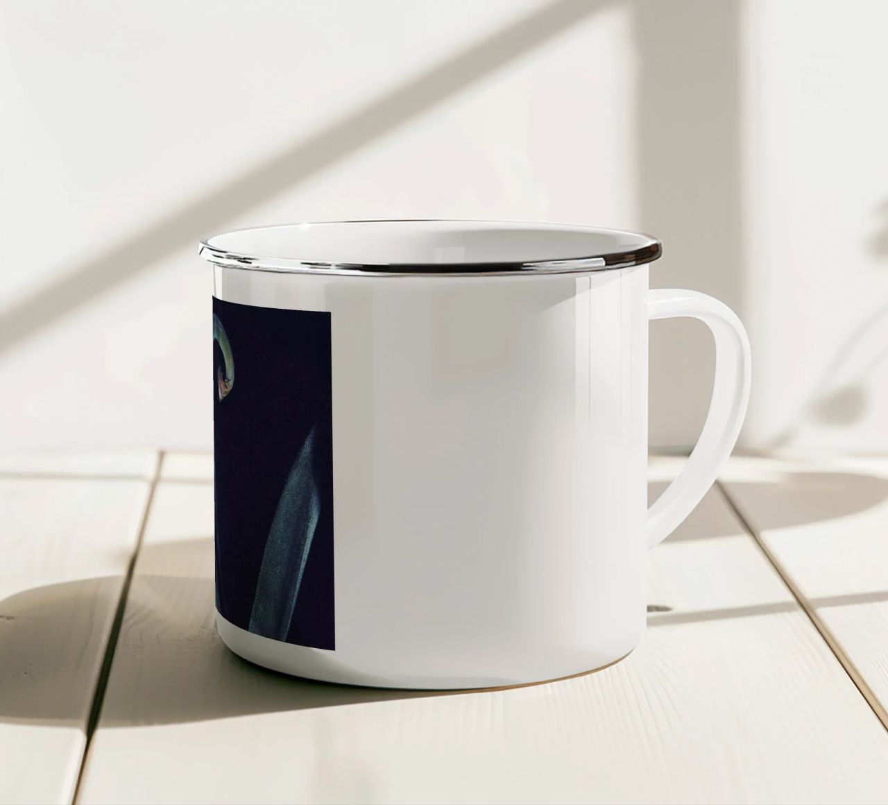 The Curve tazza in smalto da Pale Grain