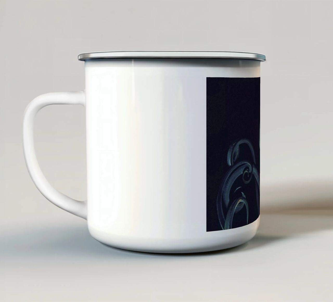 The Curve tazza in smalto da Pale Grain