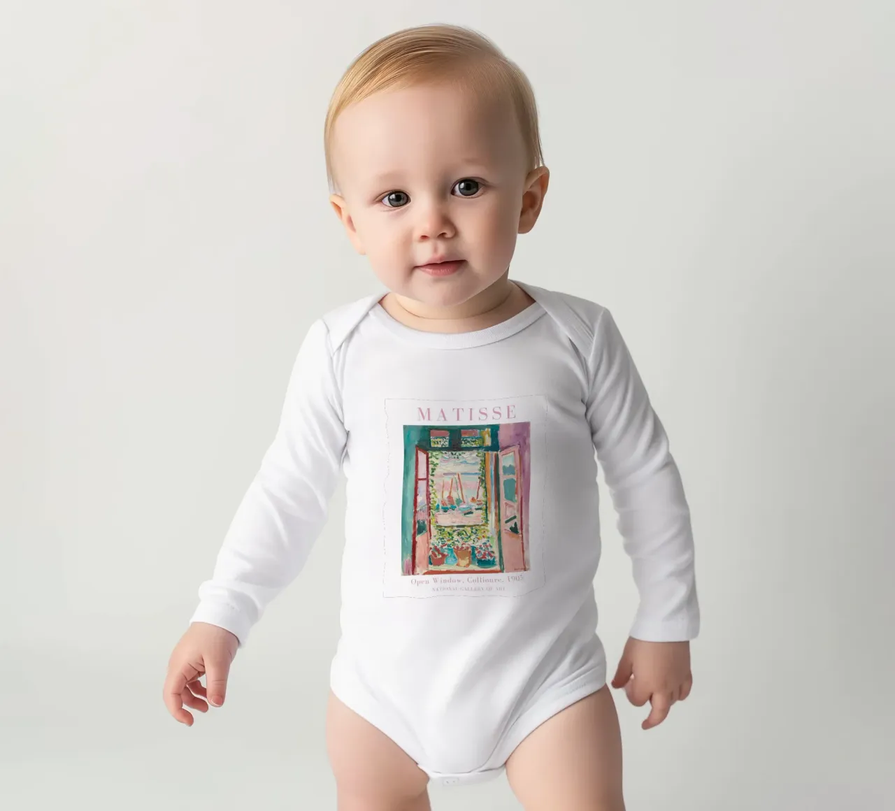 Henri Matisse Drucke, Matisse Wandkunst, Abstrakte Botanik Langarm Babybody von ArtHaus