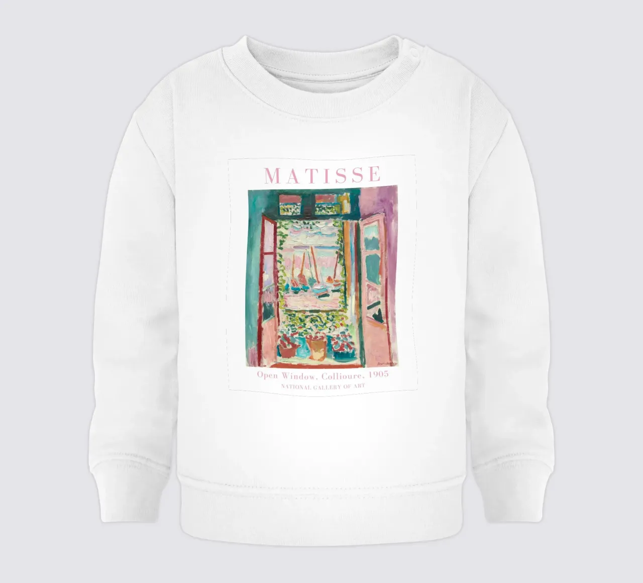 Henri Matisse Prints, Matisse Wall Art, Abstract Botanical baby sweatshirt by ArtHaus