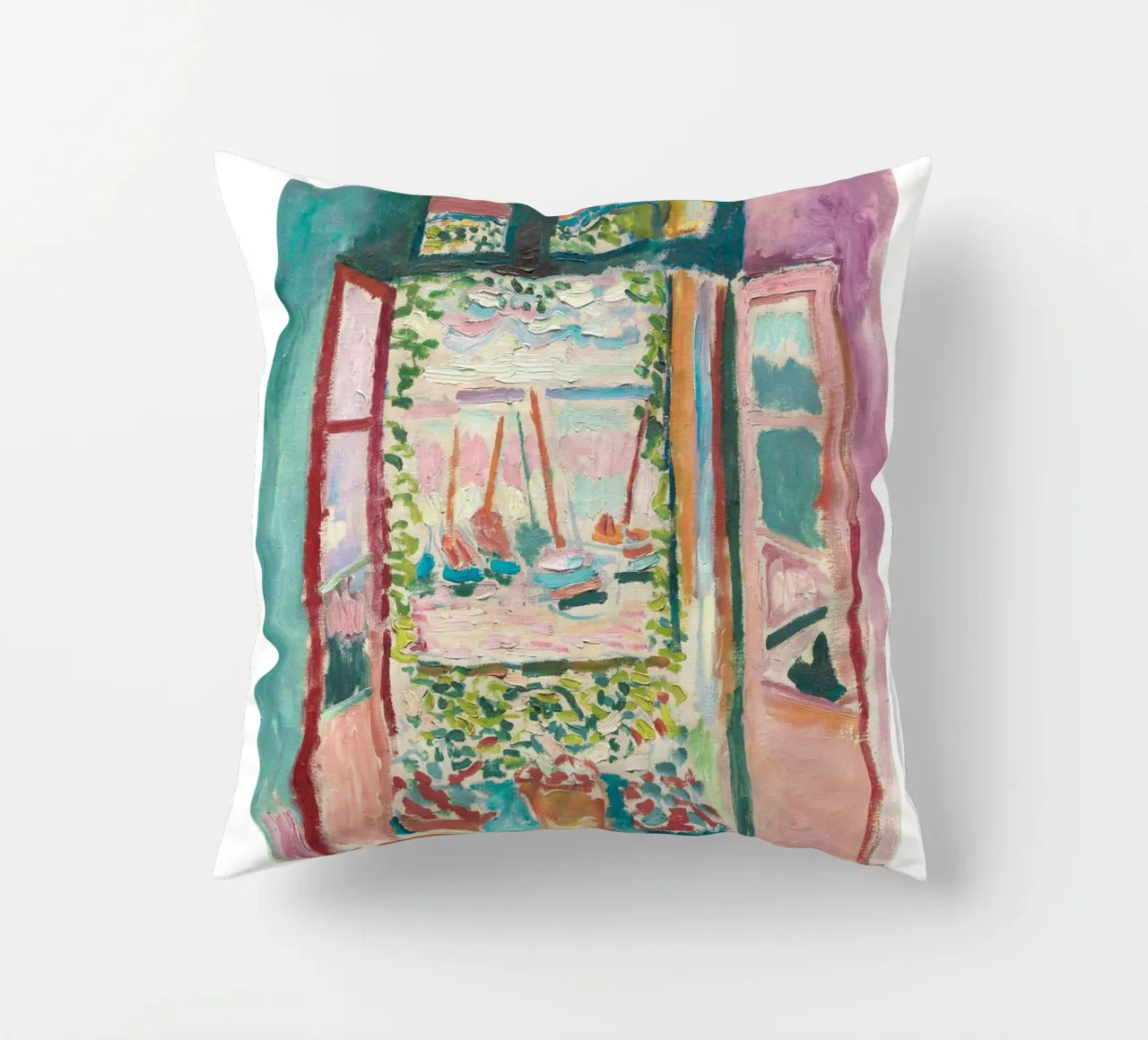 Henri Matisse Prints, Matisse Wall Art, Abstract Botanical decorative cushion by ArtHaus