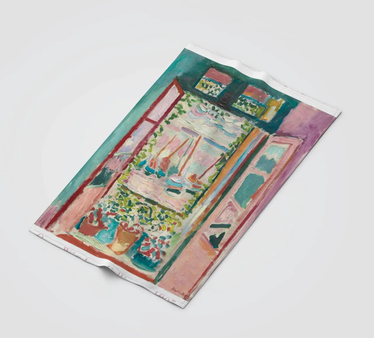 Henri Matisse Prints, Matisse Muurkunst, Abstract Botanisch fleecedeken van ArtHaus