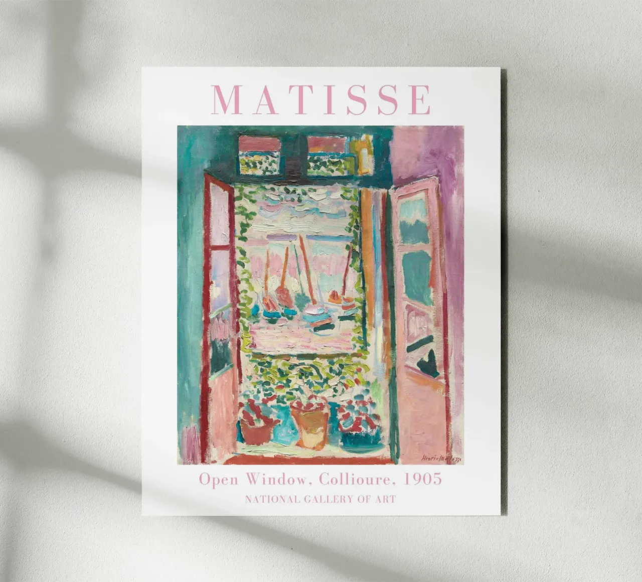 Henri Matisse Prints, Matisse Wall Art, Abstract Botanical forex plate by ArtHaus