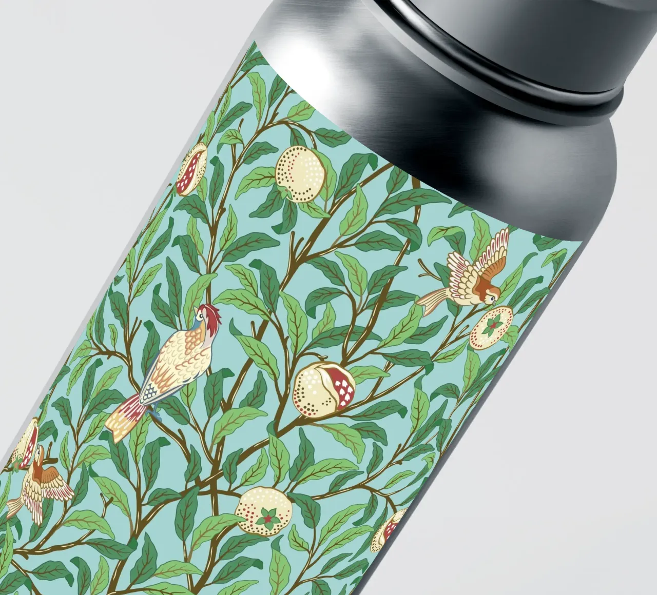 William Morris Prints, Botanical Wall Art, Bird Print Decor sticker by ArtHaus