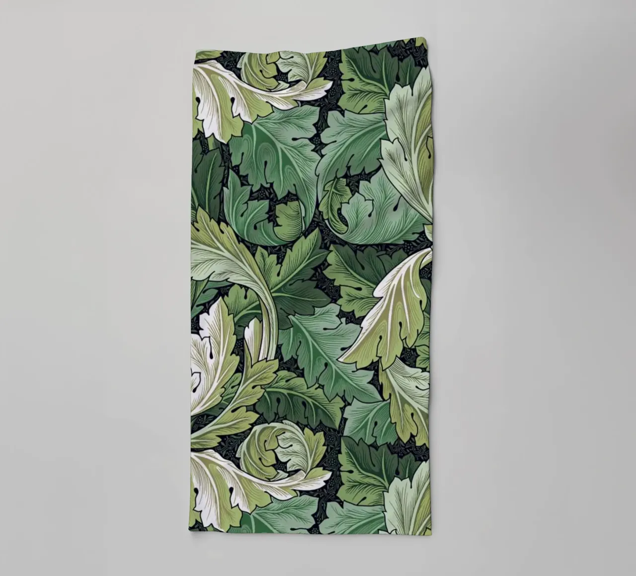 William Morris Prints, Botanical Wall Art, Green Wall Art towel by ArtHaus