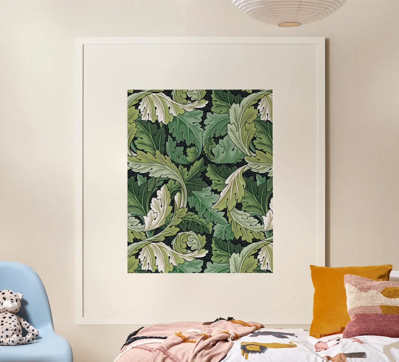 Stampe William Morris, arte murale botanica, arte murale verde poster da ArtHaus