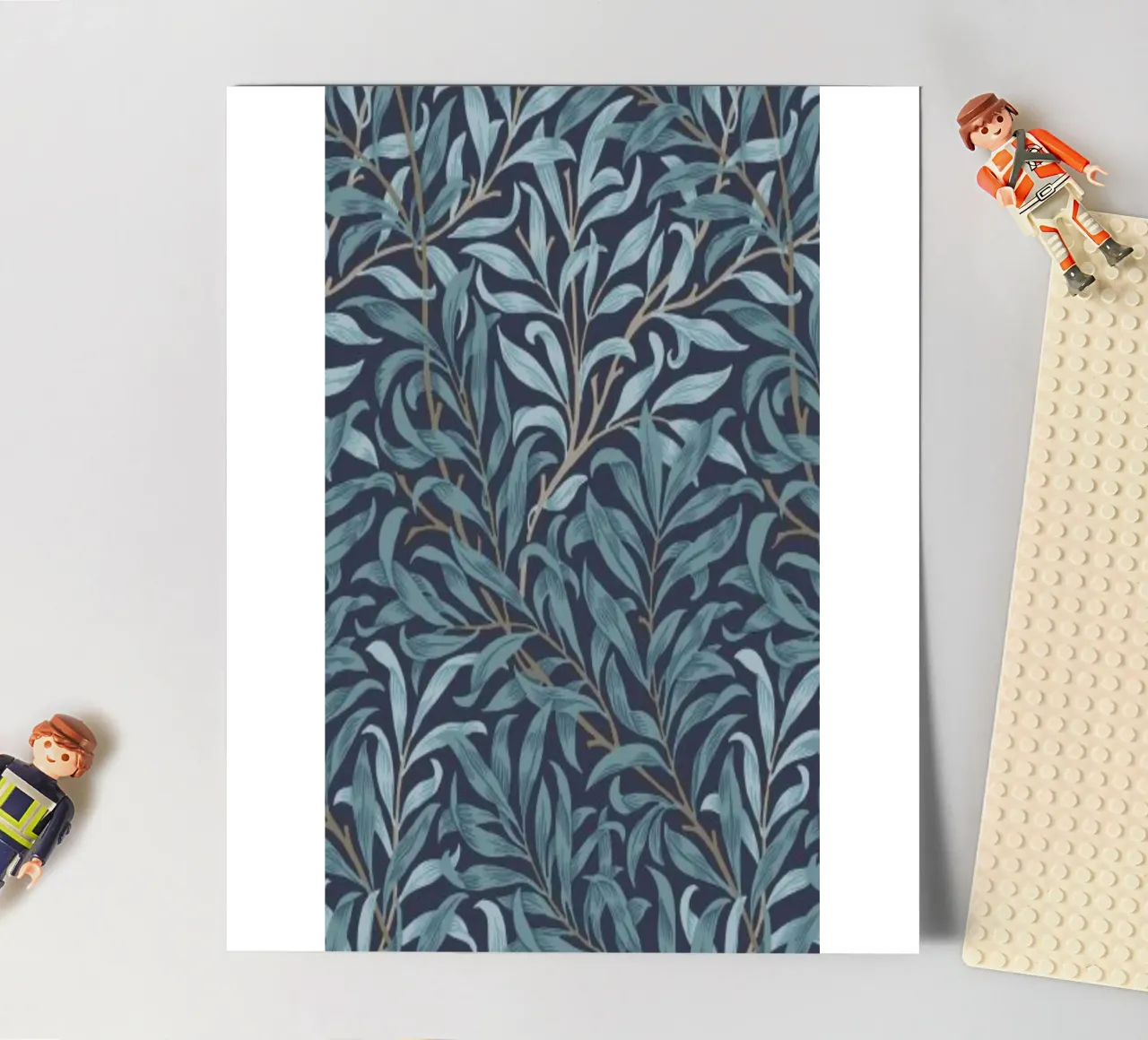 William Morris, Botanical Illustration, Vintage Nature Print sticker sheet by ArtHaus