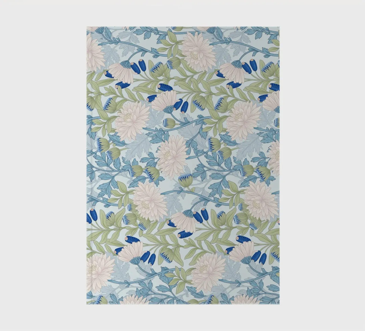 William Morris Prints, Botanical Wall Art, Nature Print notebook by ArtHaus