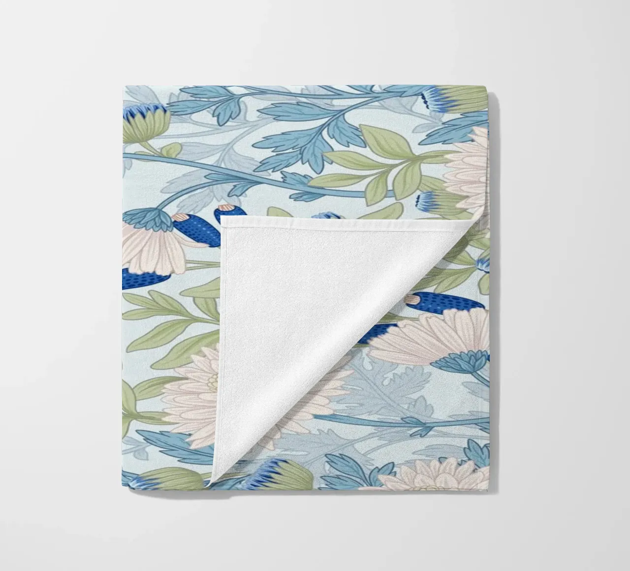 William Morris Prints, Botanical Wall Art, Nature Print beach towel by ArtHaus