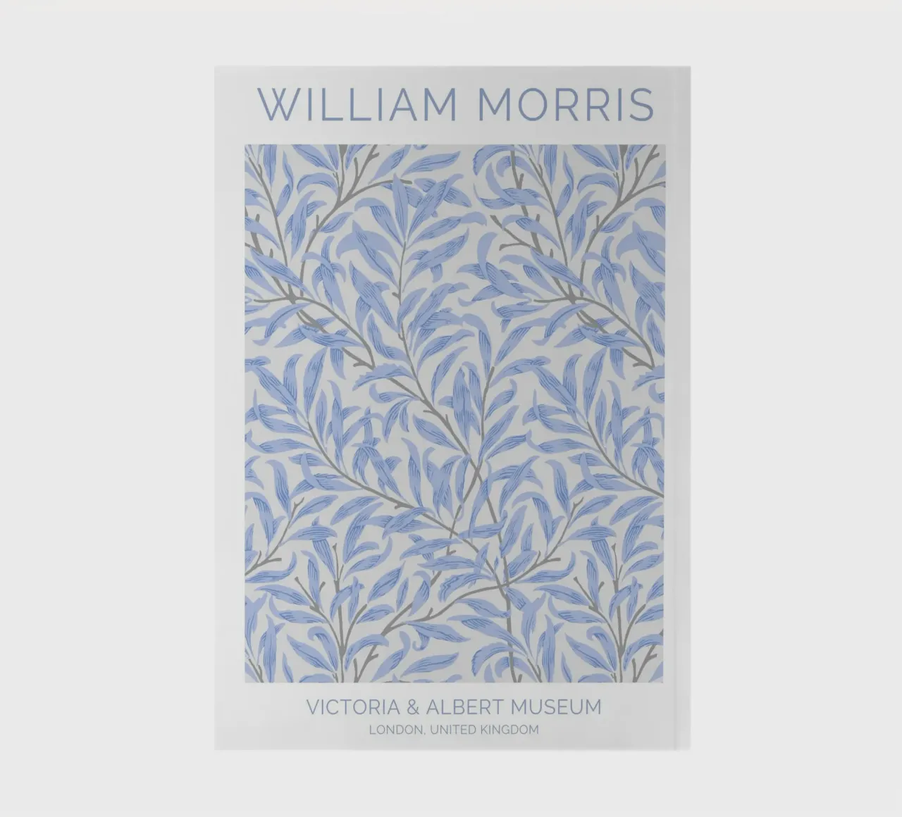William Morris Prints Floral Pattern Art, Botanical Pattern notebook by ArtHaus
