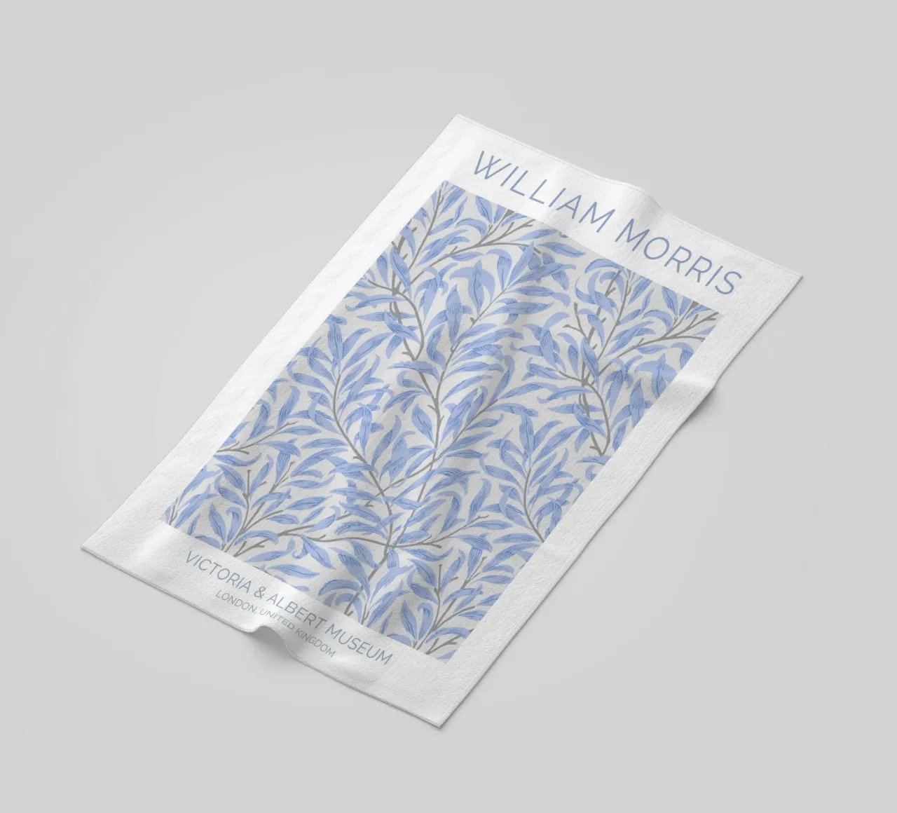 William Morris Prints Floral Pattern Art, Botanical Pattern beach towel by ArtHaus