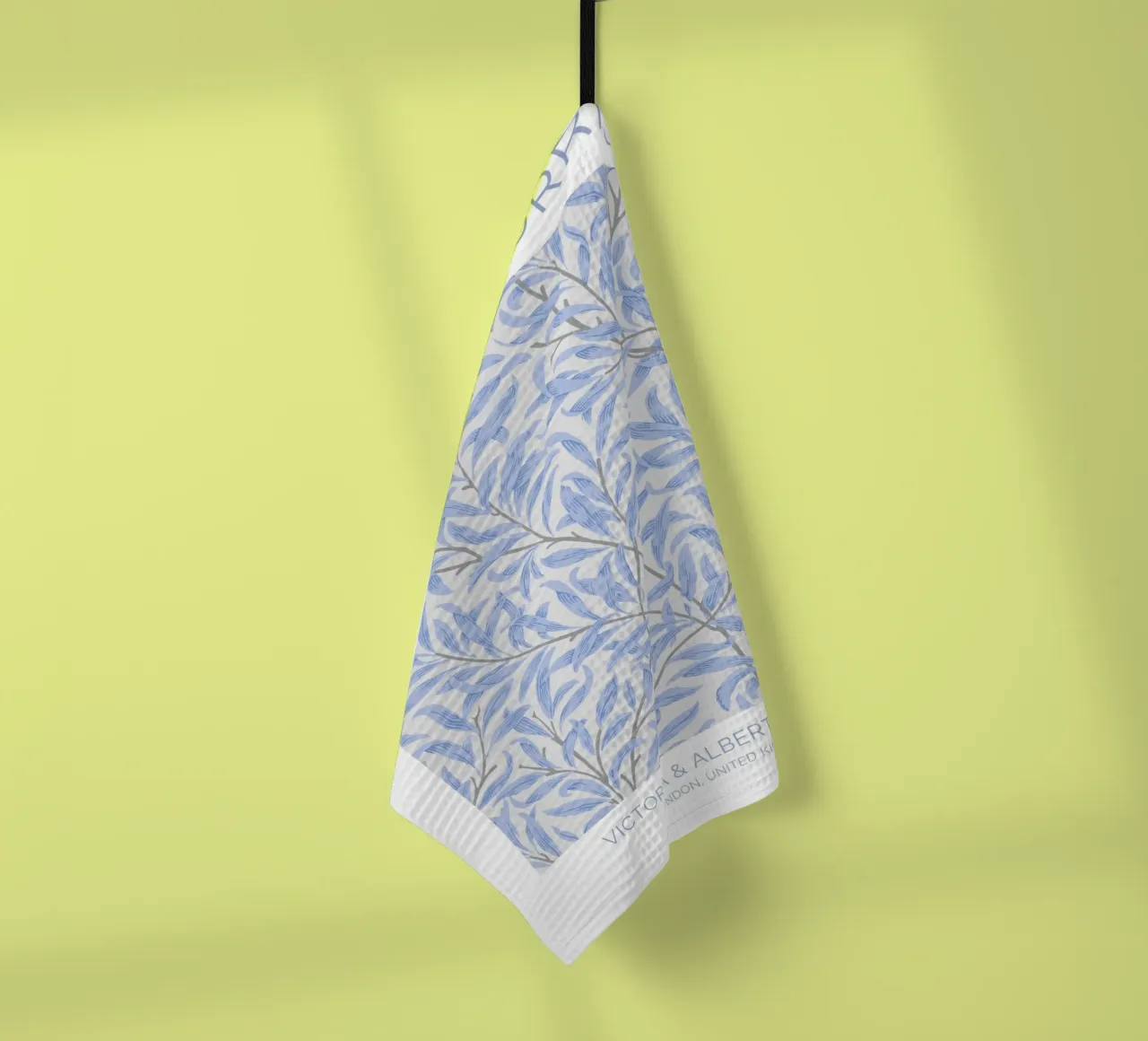 William Morris Prints Floral Pattern Art, Botanical Pattern tea towel by ArtHaus