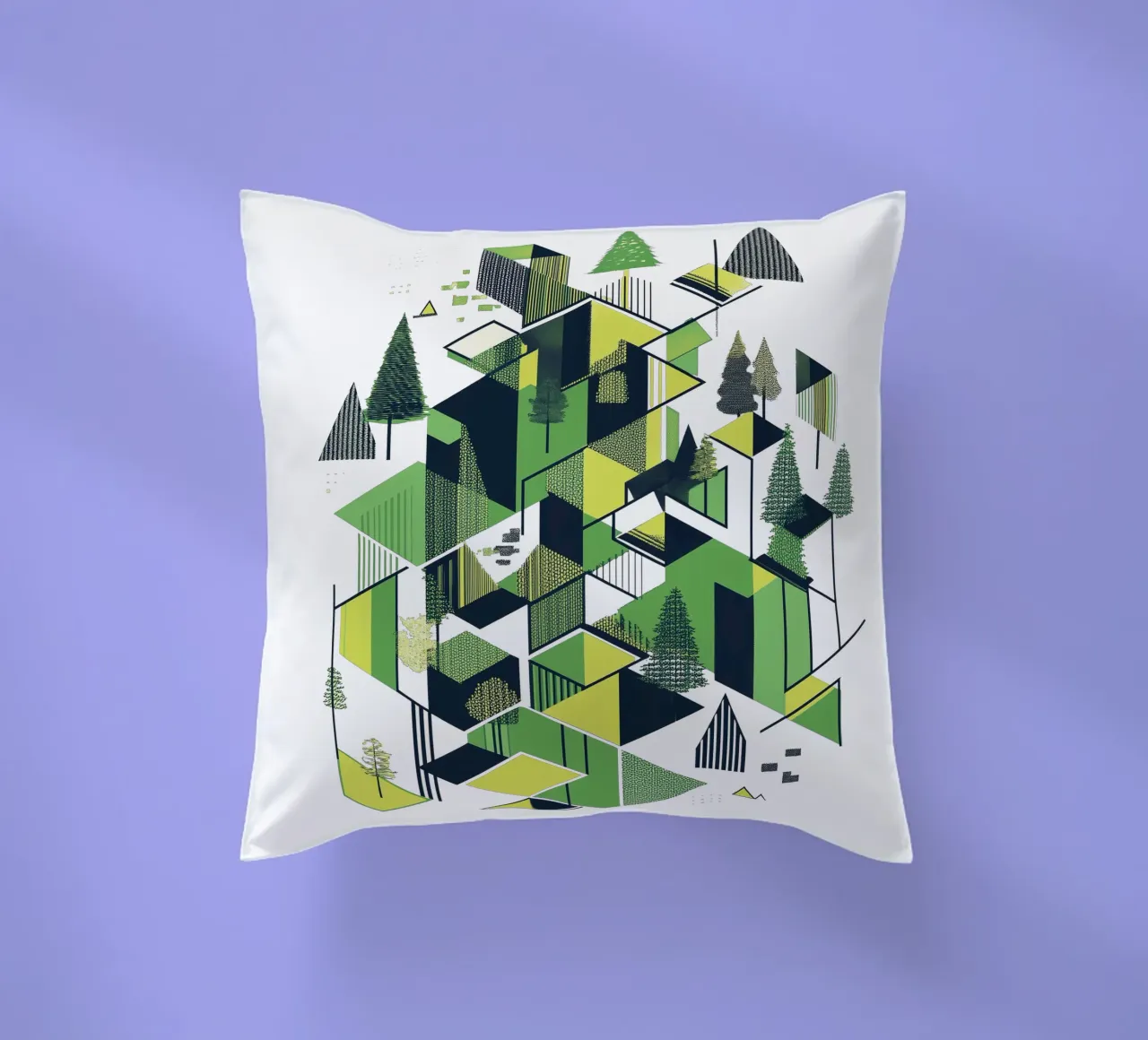 Green emerge 6 - icon cuscino da The Quiet Senju