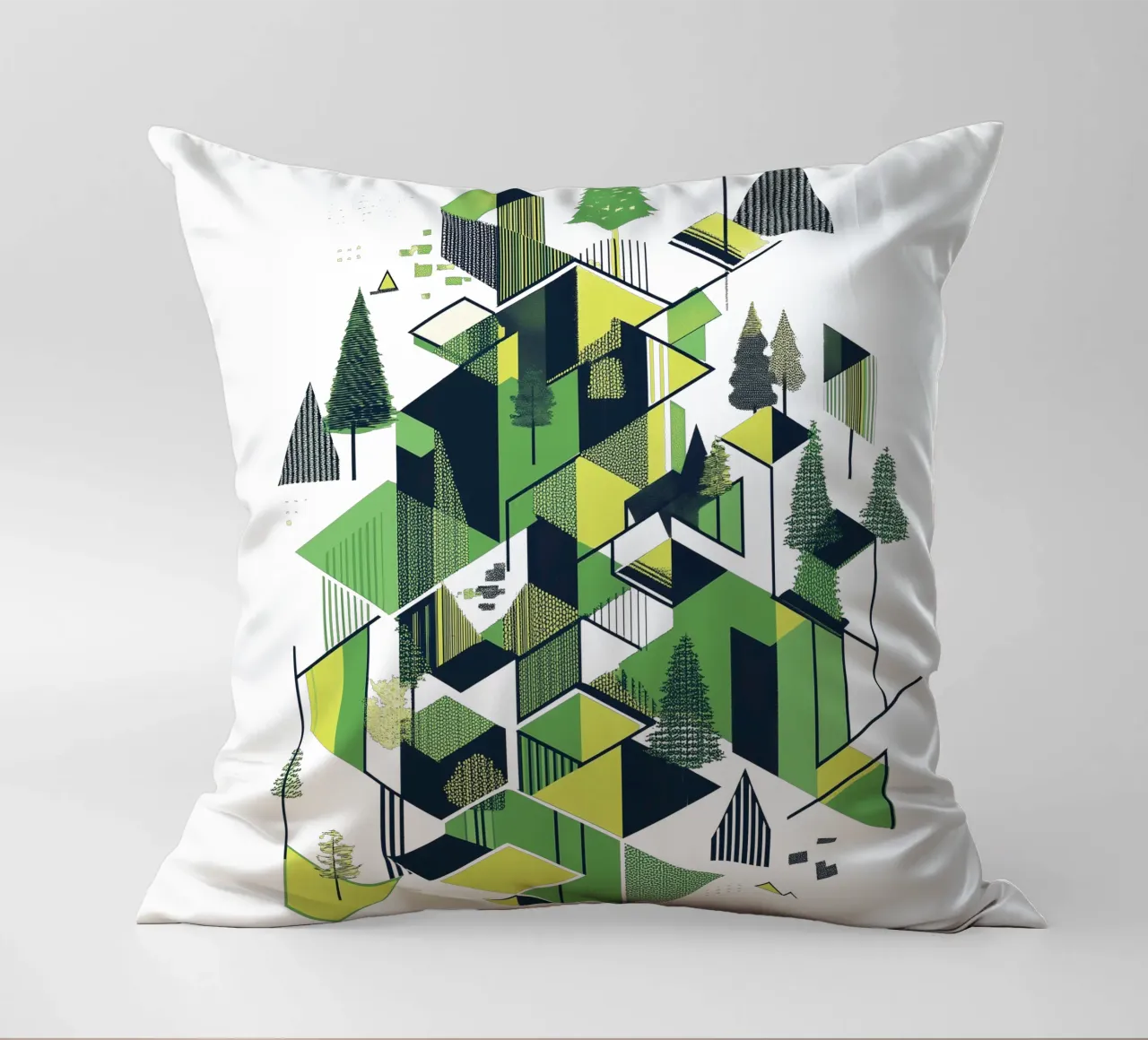 Green emerge 6 - icon cuscino da The Quiet Senju