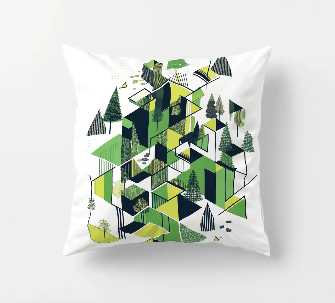 Green emerge 6 - icon cuscino da The Quiet Senju