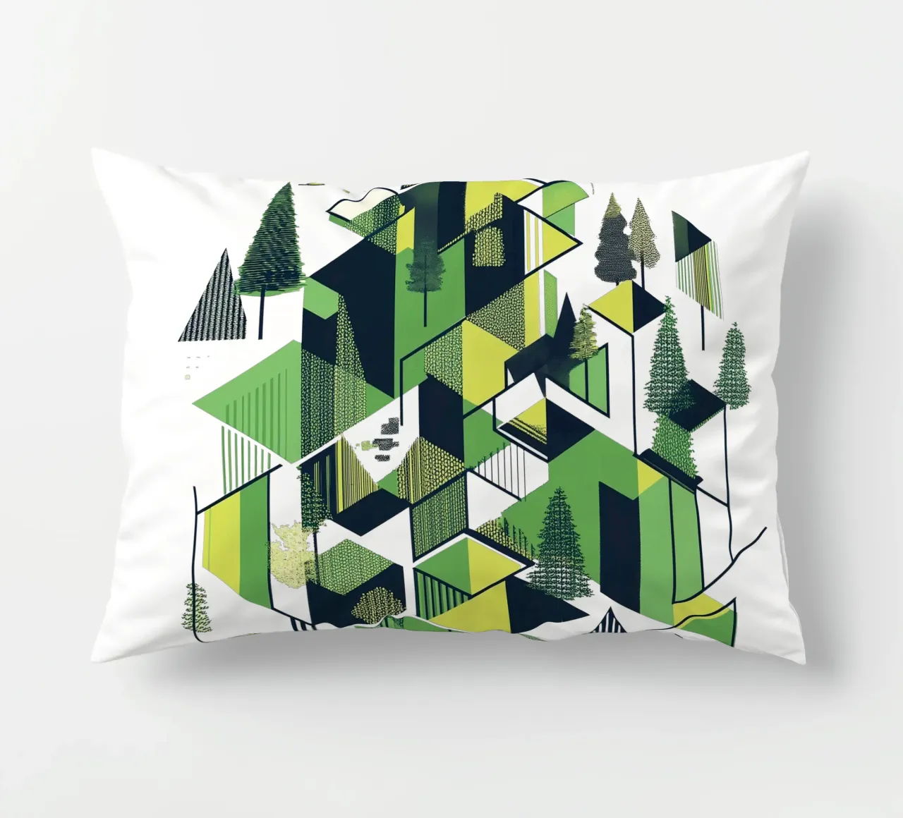 Green emerge 6 - icon cuscino da The Quiet Senju